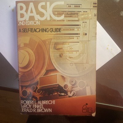 Vintage Basic  A Self Teaching Guide Albrecht Finkel Brown Computer Programming