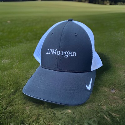 Nike J.P. Morgan Golf Hat Size M/L Legacy91 Dri-Fit Unisex Baseball Cap