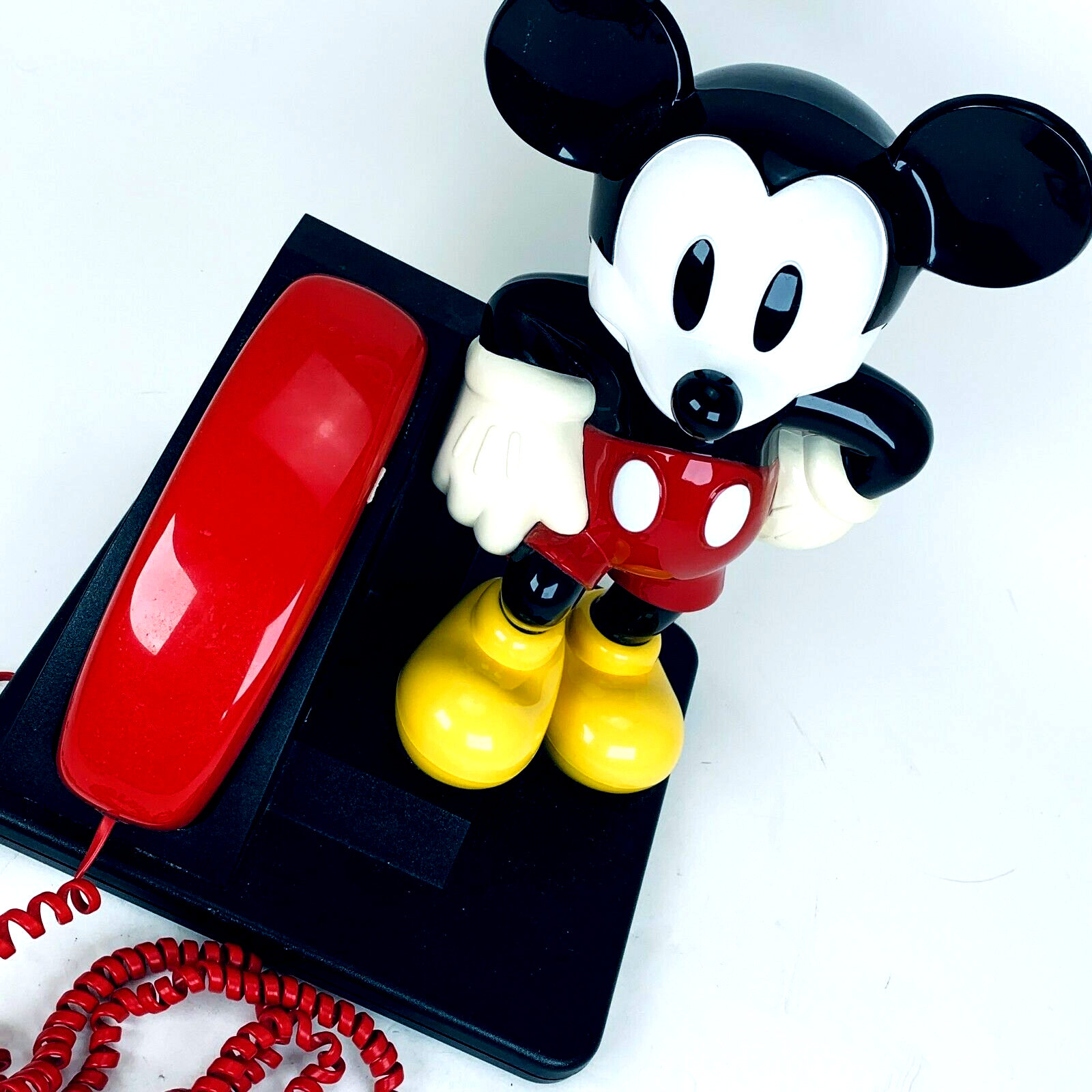 THＥ ＭIＣＫＥＹ ＰＨＯNＥ！ Vintage The Mickey Mouse Phone Landline Push Button Telephone 1976