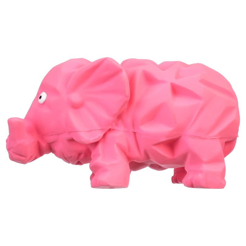 Origami Elephant Dog Toy, Assorted Colors, Size: 8"