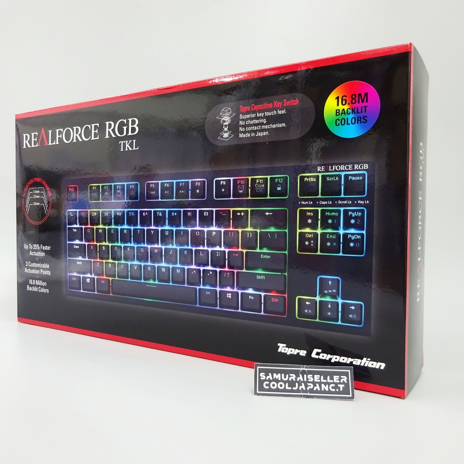東プレ REALFORCE RGB US 108キー 英語配列 AEAX01 REALFORCE RGB