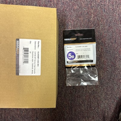 Signamax KJ458MT-C5E-WH Cat 5E White Insert Jack