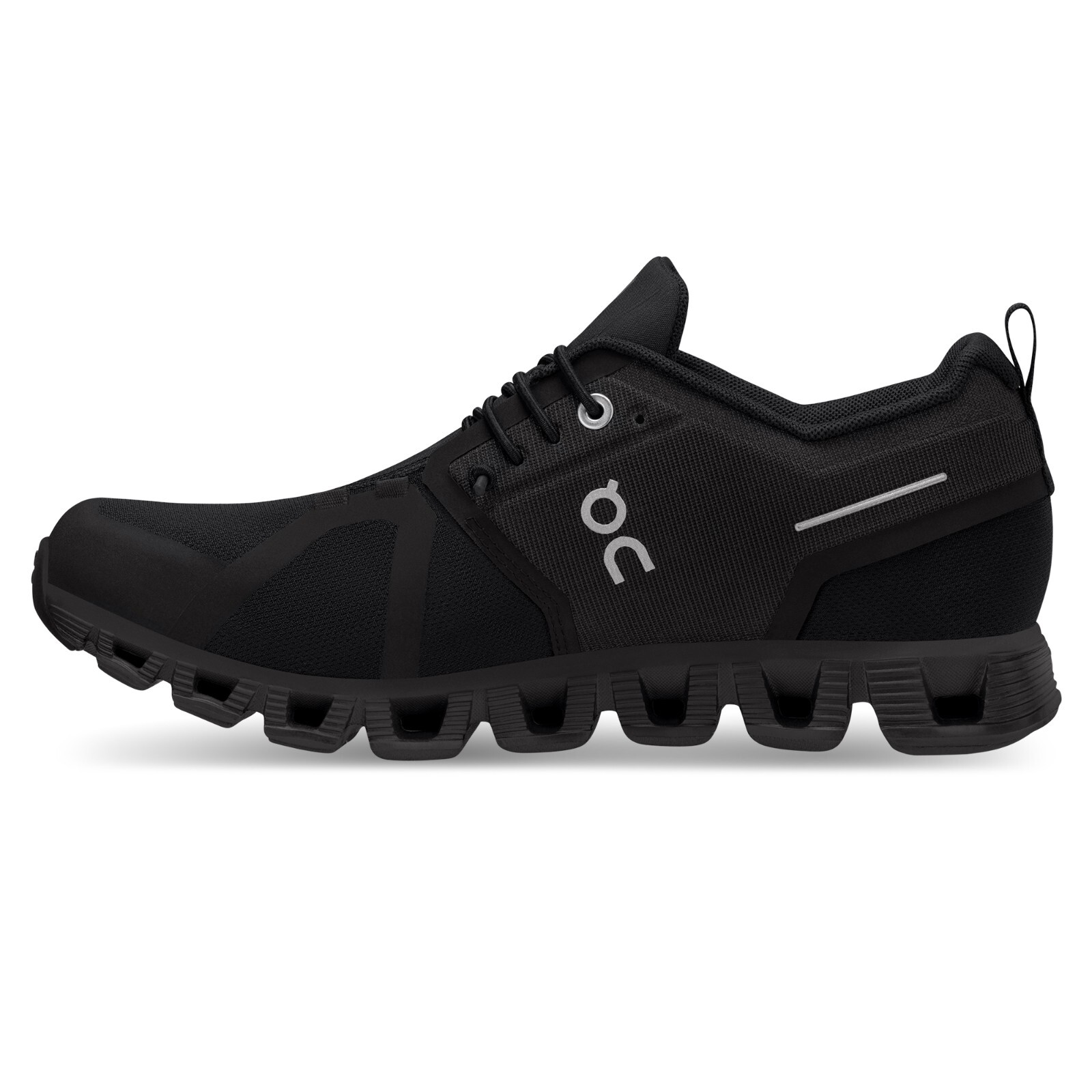 Pre-owned On Cloud 5 Waterproof All Black 59.98838 Cloudtec Women's Lifestyle Shoes