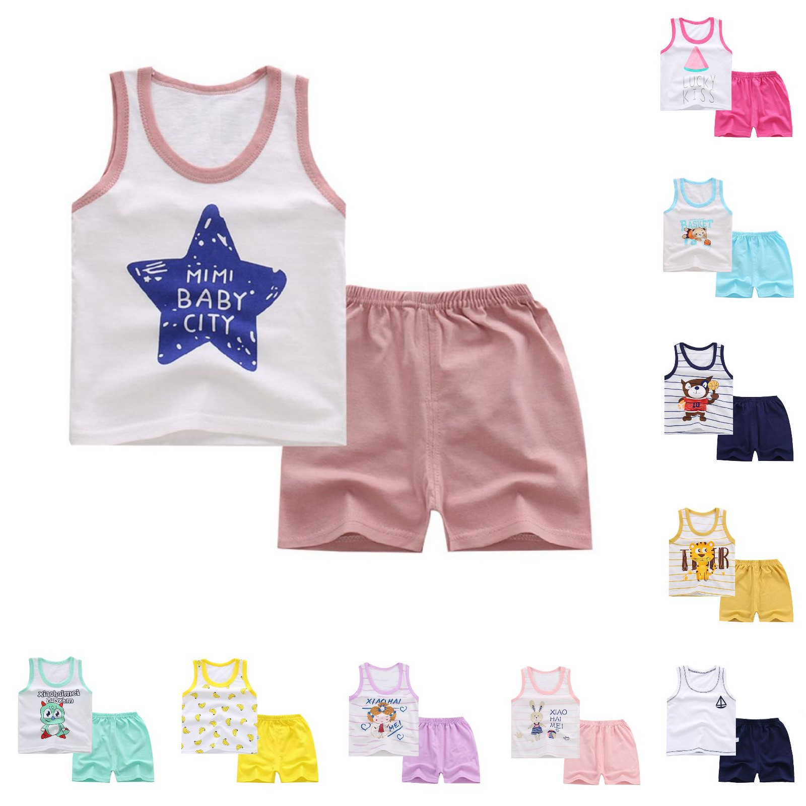 baby shirt and shorts set