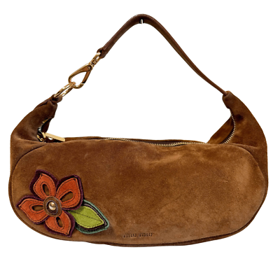 MIU MIU Brown Suede Shoulder Bag – HIVE PRELOVED