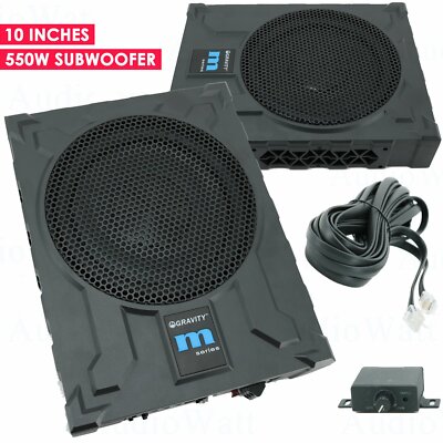 slim powered subwoofer