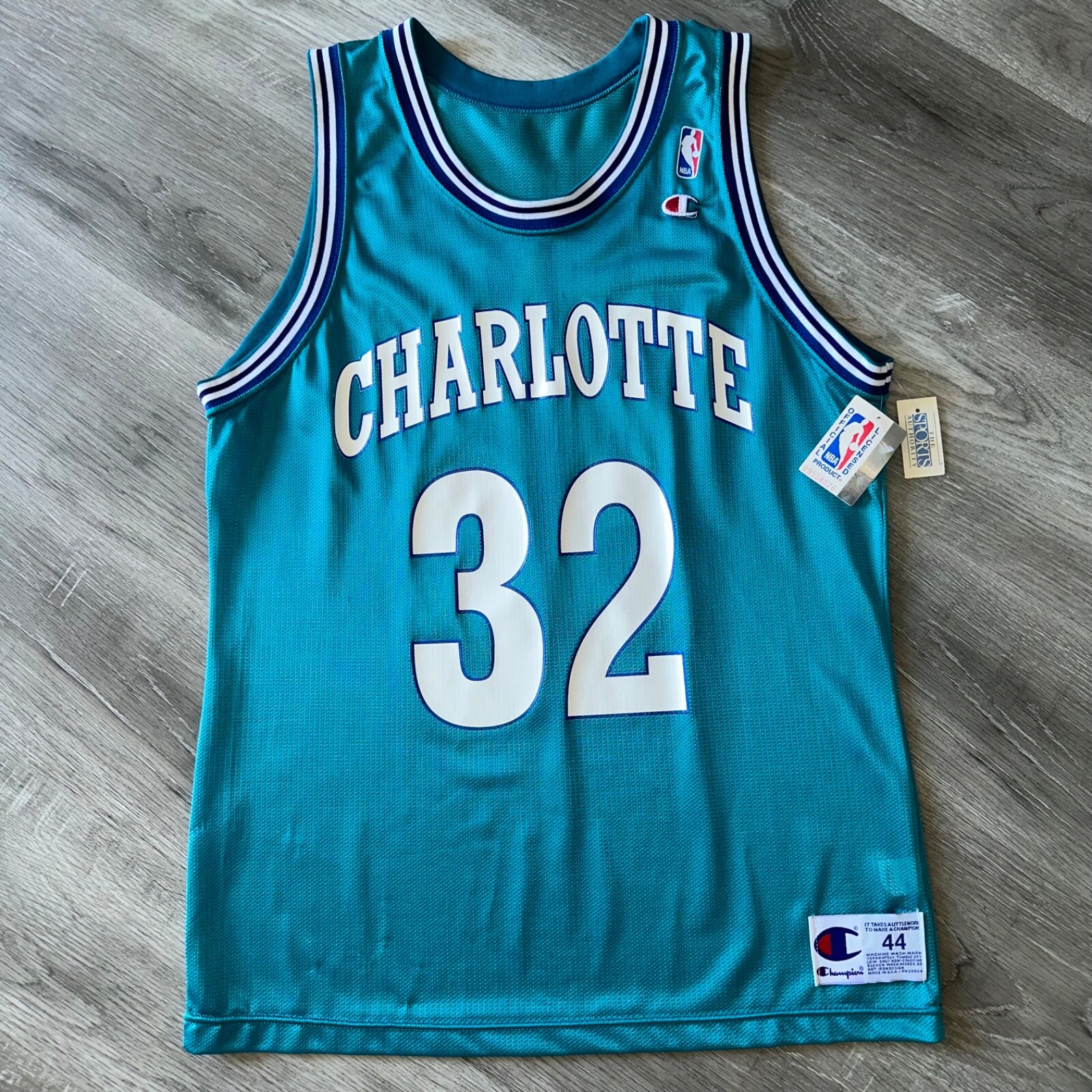 NBA HORNETS CHARLOTTE 25番 Champion ユニホーム 1996-97