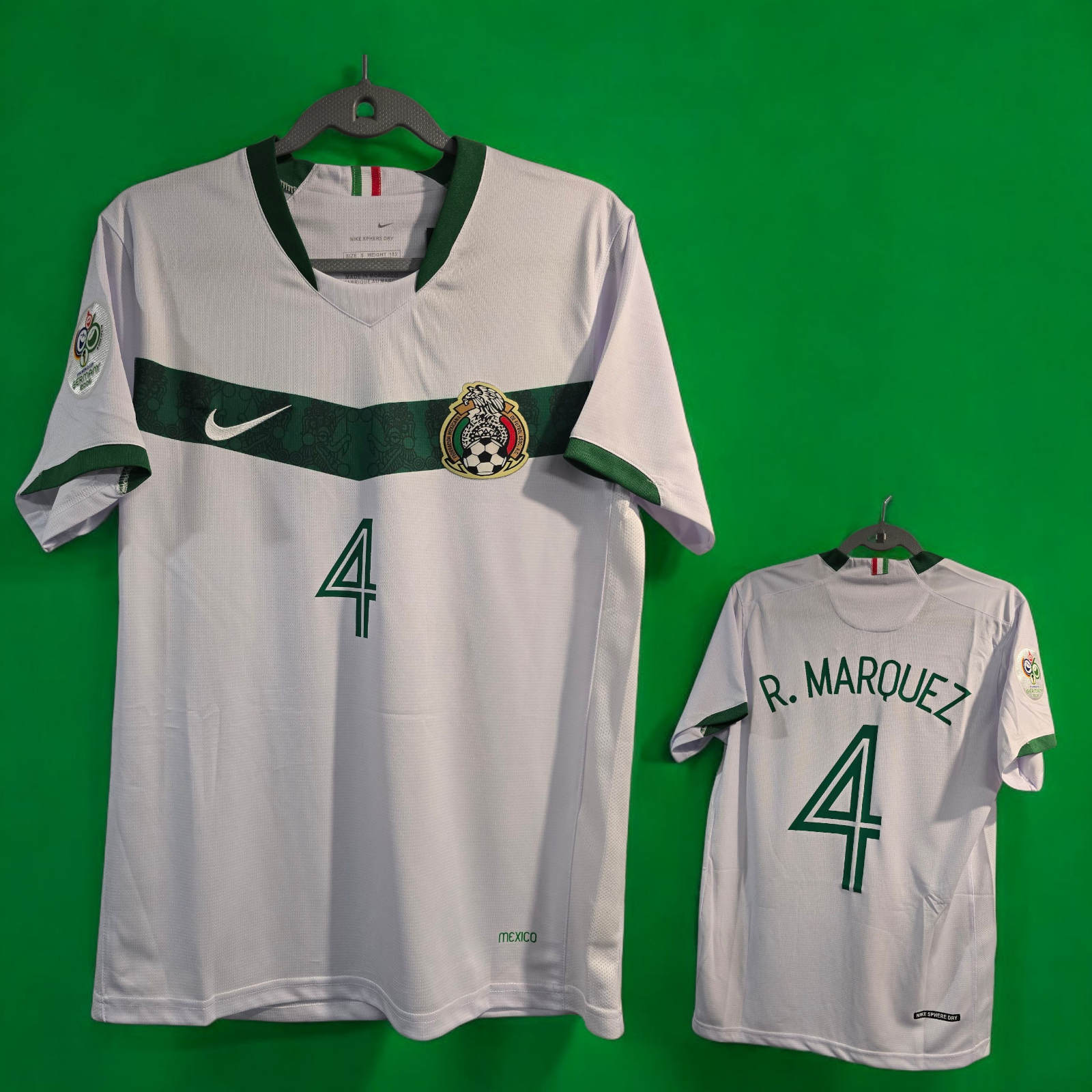 Mexico National Team Away - World Cup 2006 - R. Marquez # 4