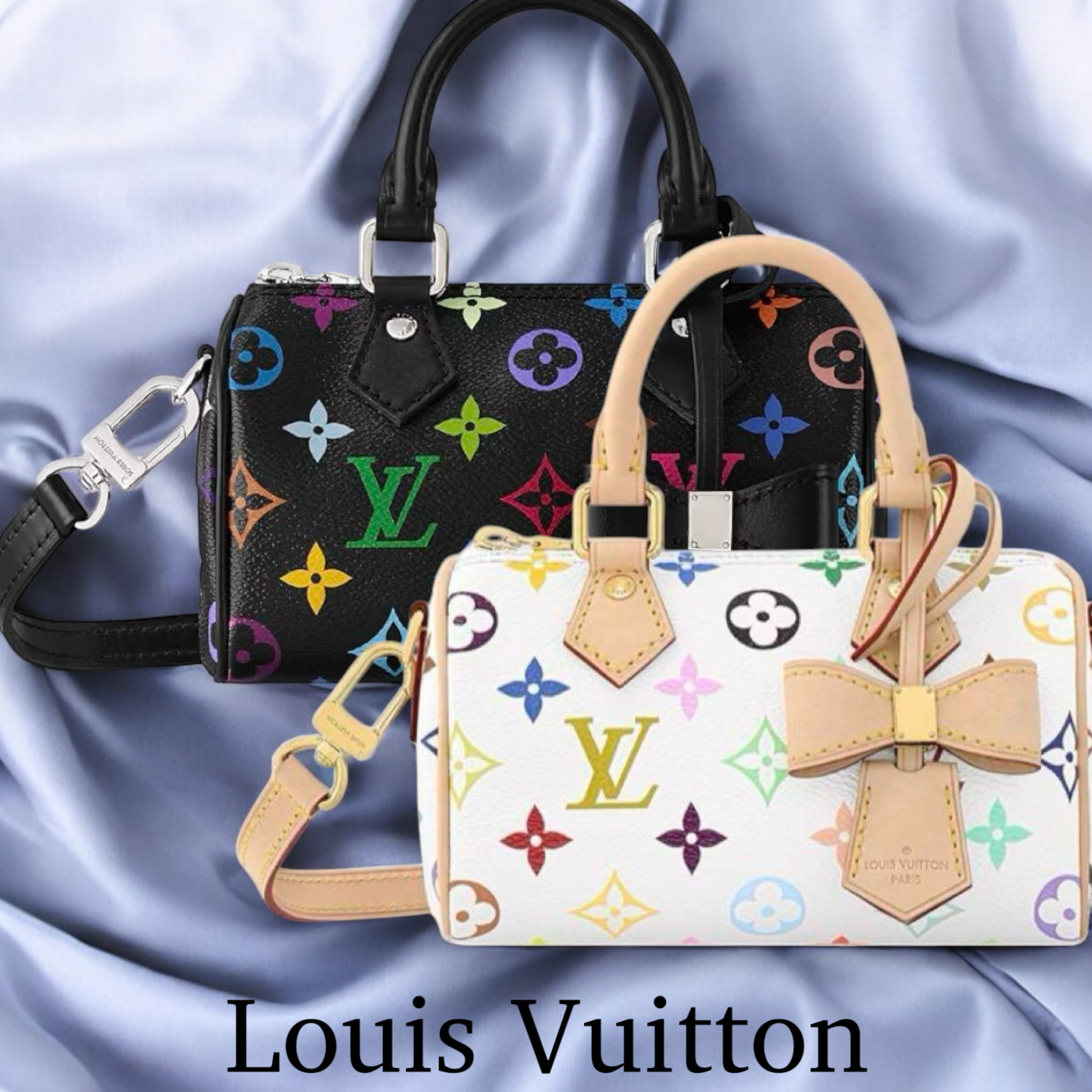 NEW Louis Vuitton x Takashi Murakami Nano Speedy Bag M13391
