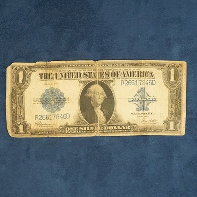 Series 1923 $1 Silver Certificate Large Note (Fr 237) Folds