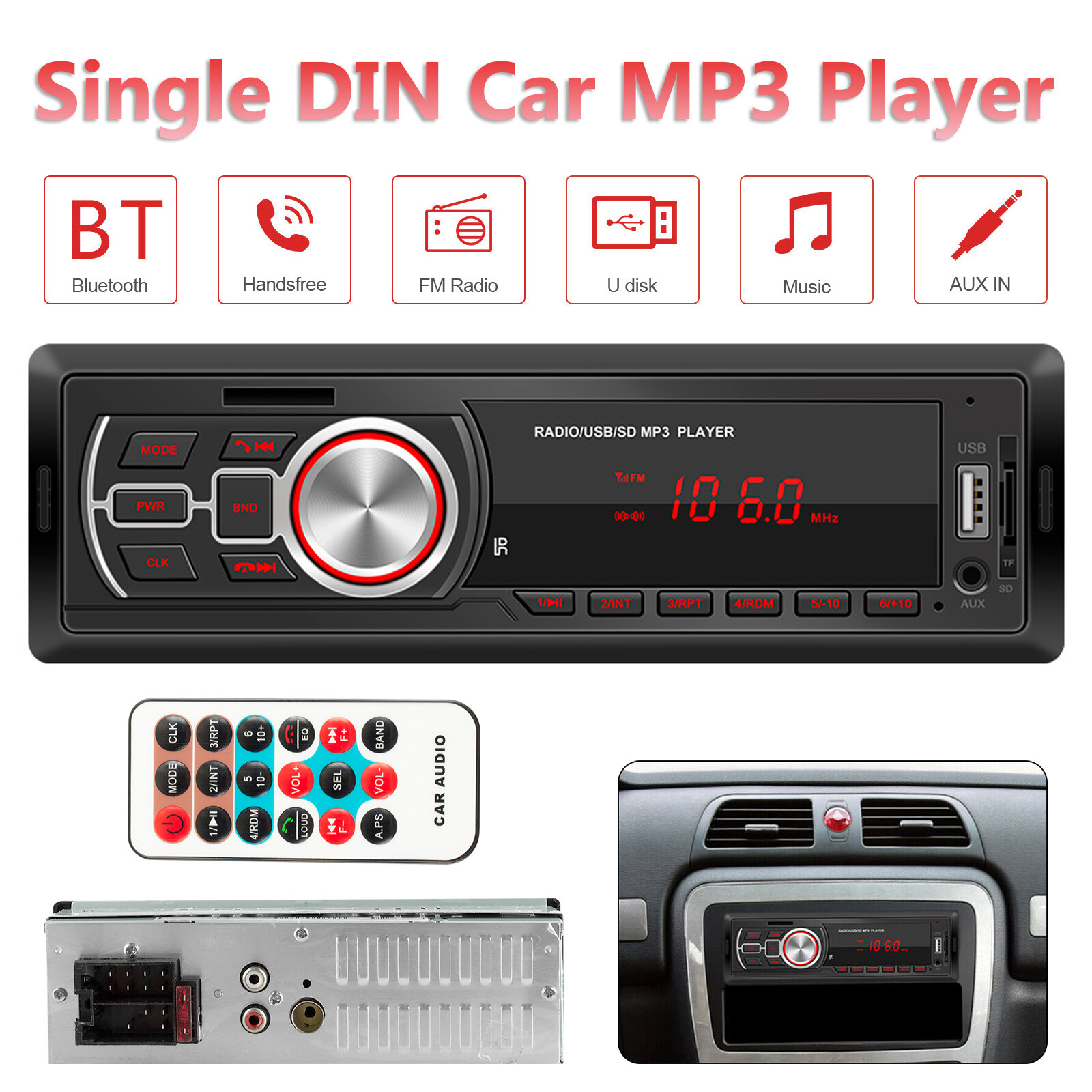 Usb Fm Tf Bluetooth 60w
