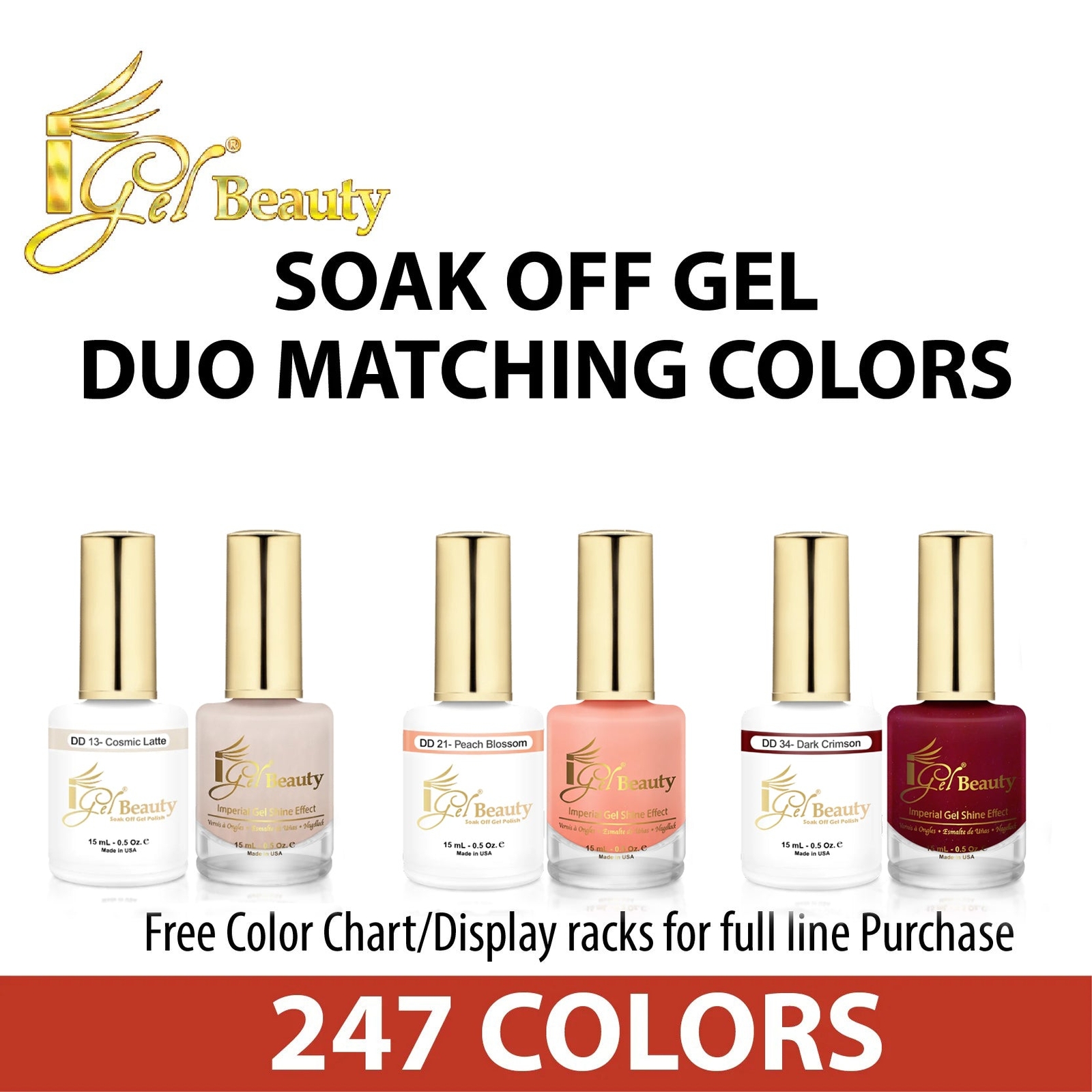 Wave Gel Star Ocean Gel Polish, 0.5oz, Color List Note, 000 Wave Gel Star Ocean Gel Polish, 0.5oz, Color List Note, 000