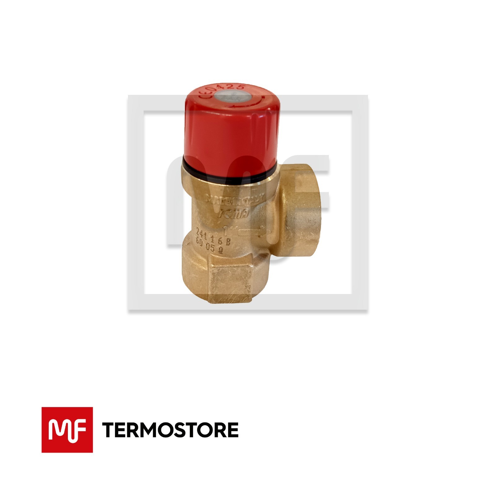 VALVOLA DI SICUREZZA MEMBRANA ICMA F/F DA 1" POLLICE 6 BAR 91241AFAN