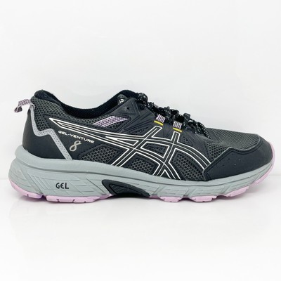 

Asics Womens Gel Venture 8 1012A706 Черные кроссовки для бега Размер 9,5 Вт, Черный, Gel Venture 8