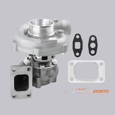 T04E T3/T4 0.63 A/R UNIVERSAL TURBO TURBOCHARGER 400+HP BOOST 5 BOLTS OIL COOLED