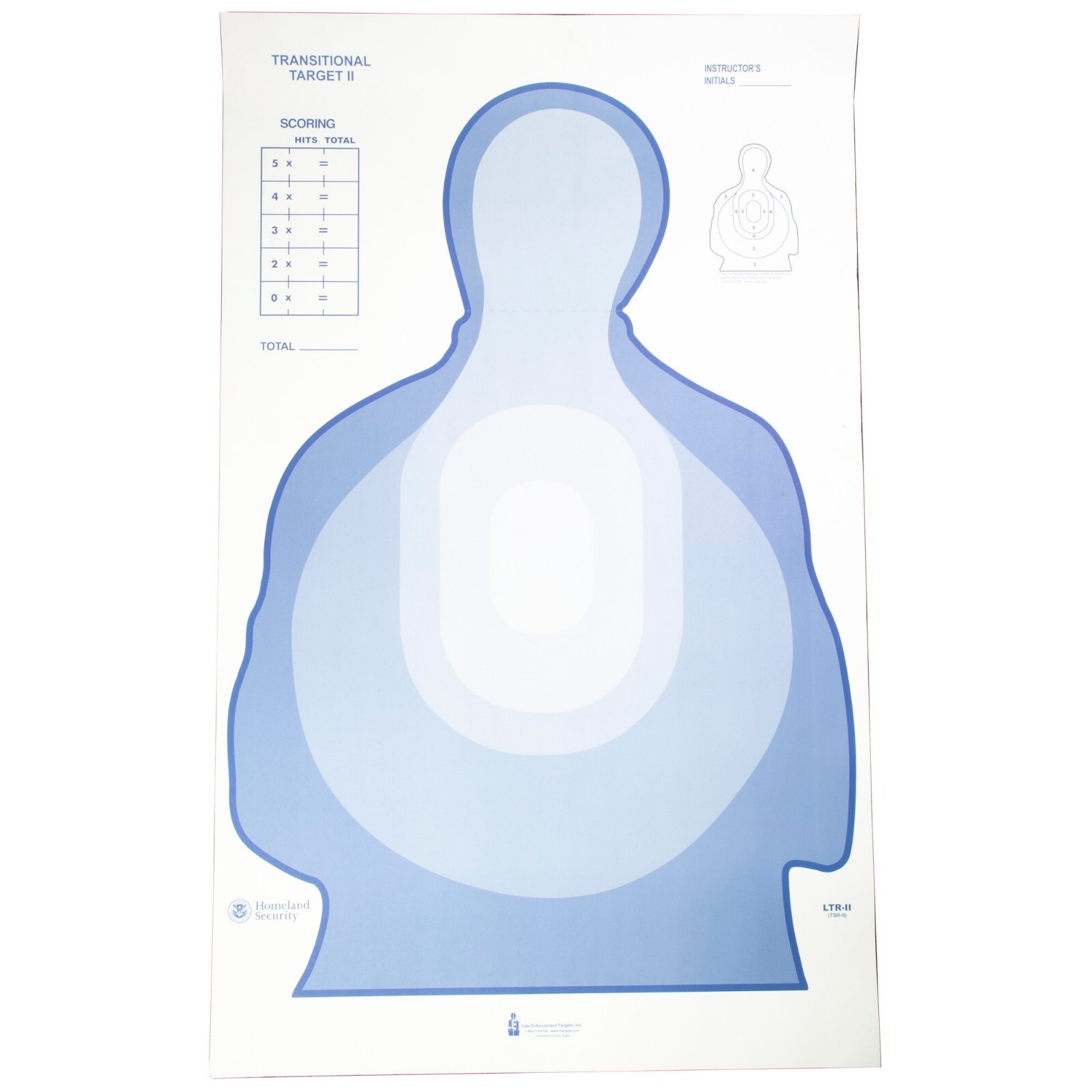 TAR TBR スタジャン 20th tar communications TSR-IV Blue Paper Target – Qualification Targets Inc