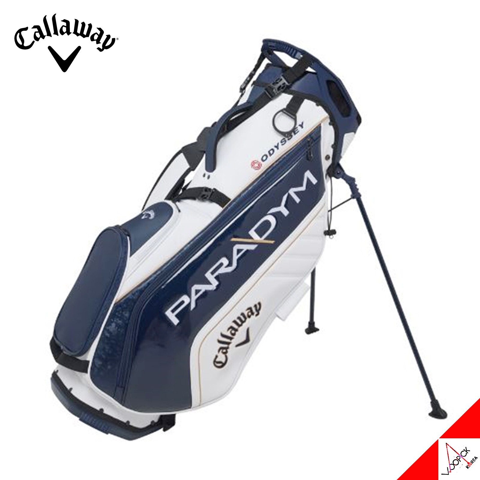 Callaway Paradym キャディバッグ Callaway 2023 Paradym Staff Men's Golf Stand Bag 9.5inch