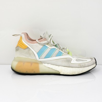 

Adidas Womens ZX 2K Boost H06578 Белая повседневная обувь Кроссовки Размер 6, Белый, ZX 2K Boost