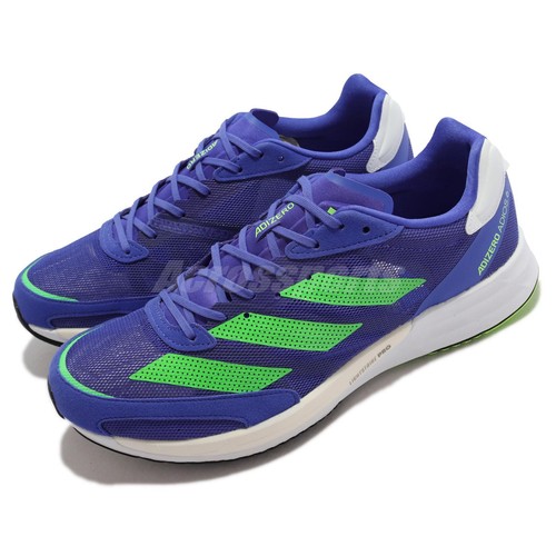 

adidas Adizero Adios 6 M Синий Зеленый Белый Мужская спортивная обувь для бега H67510, Adizero Adios 6 M