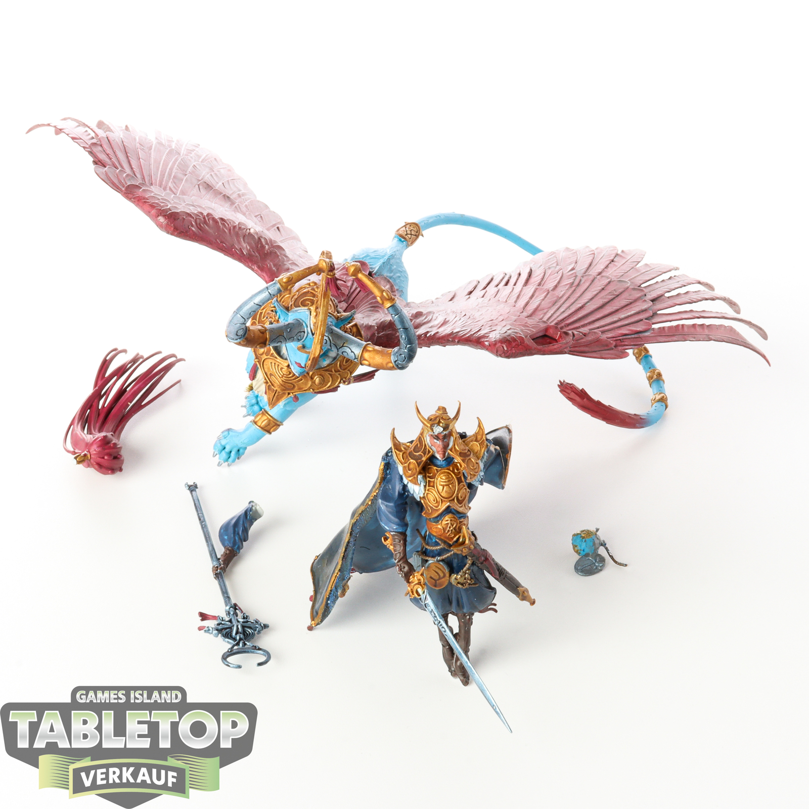 ARCHMAGE TECLIS ET CELENNAR LUMINETH - PRO PAINTED - AGE OF SIGMAR
