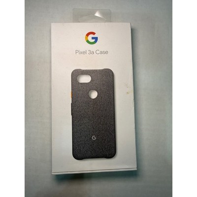 Google Pixel 3a Case Fabric Carbon Charcoal Grey GA00791 Genuine New Boxed