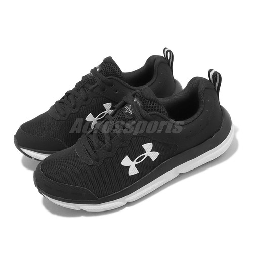 Женские шоссейные кроссовки Under Armour Charged Assert 10 Black White 3026179-001