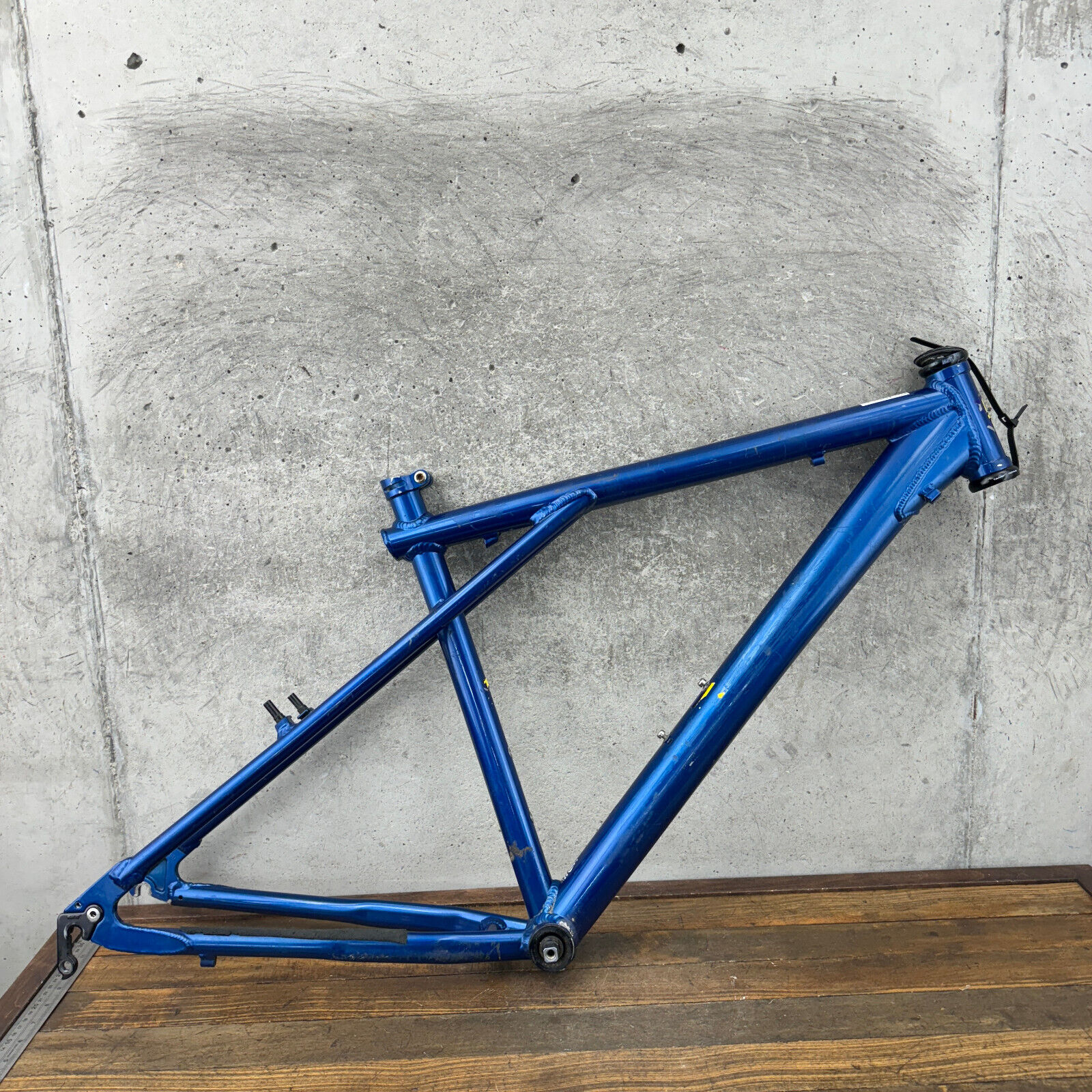 Vintage GT Zaskar Frame 16 in USA Blue Triple Triangle 1990s Vintage GT Zaskar Frame 16 in USA Blue Triple Triangle 1990s
