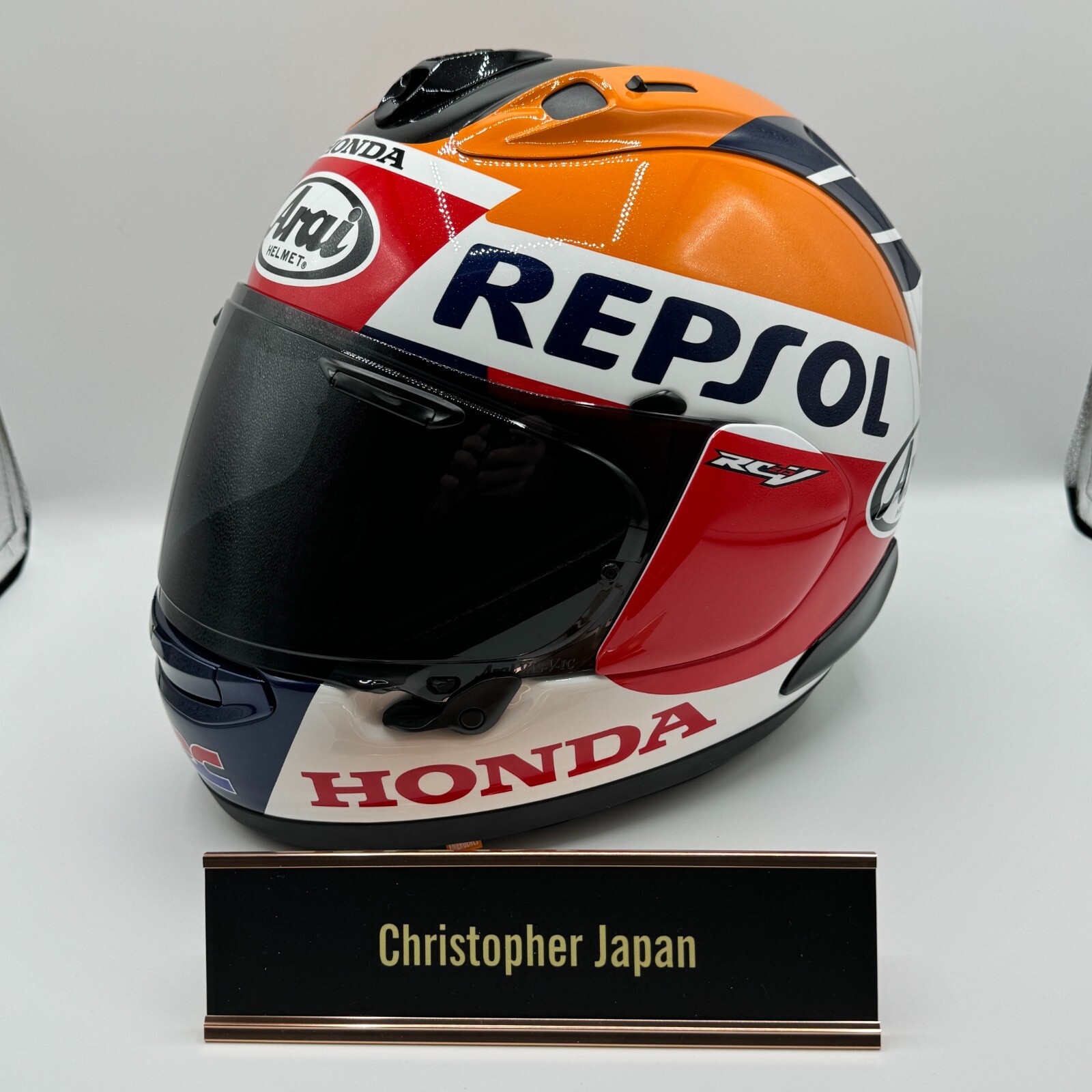 2025，低価 【800個限定】ホンダのWGP800勝記念 アライ RX-7X レプソル