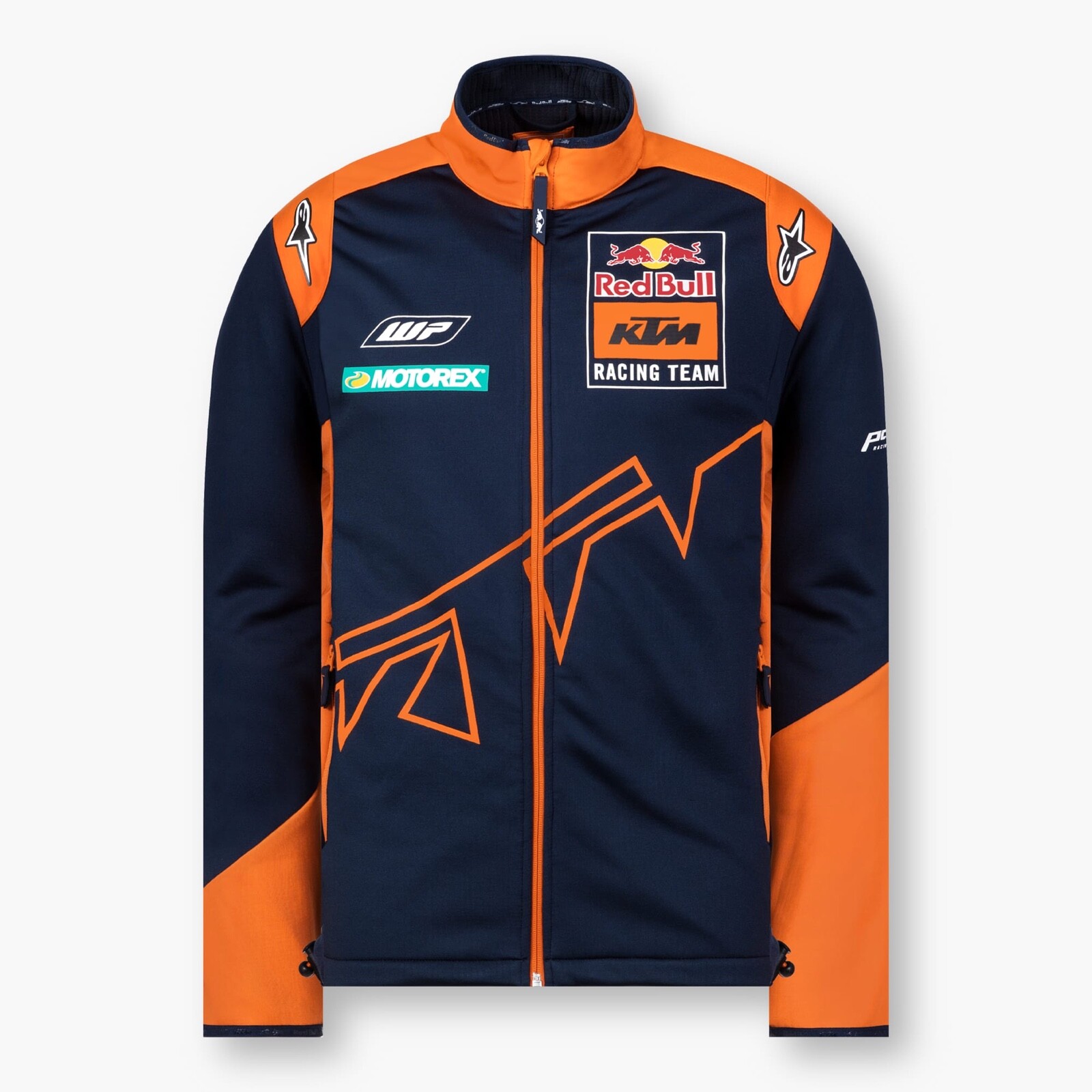 美品 KTM RACING TEAM ソフトシェルジャケット オレンジ/黒 XL 美品 KTM RACING TEAM ソフトシェルジャケット オレンジ/黒 XL
