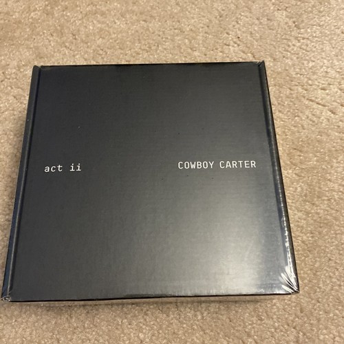 ビヨンセ　カウボーイカーター　CD Tシャツ　Sサイズ ボックスセット COWBOY CARTER LIMITED EDITION COVER CD BOXSET (BLACK TEE