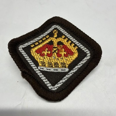  Queen's Scout Award Badge Venture 1986 to 2001 large design 