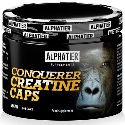 Creatin Creapure Kapseln MHD aus Kreatin Monohydrat Pulver - Crea Caps Creatine
