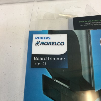 Philips Norelco 5500 Mens Silver Black 15V Rechargeable Cordless Body Shaver