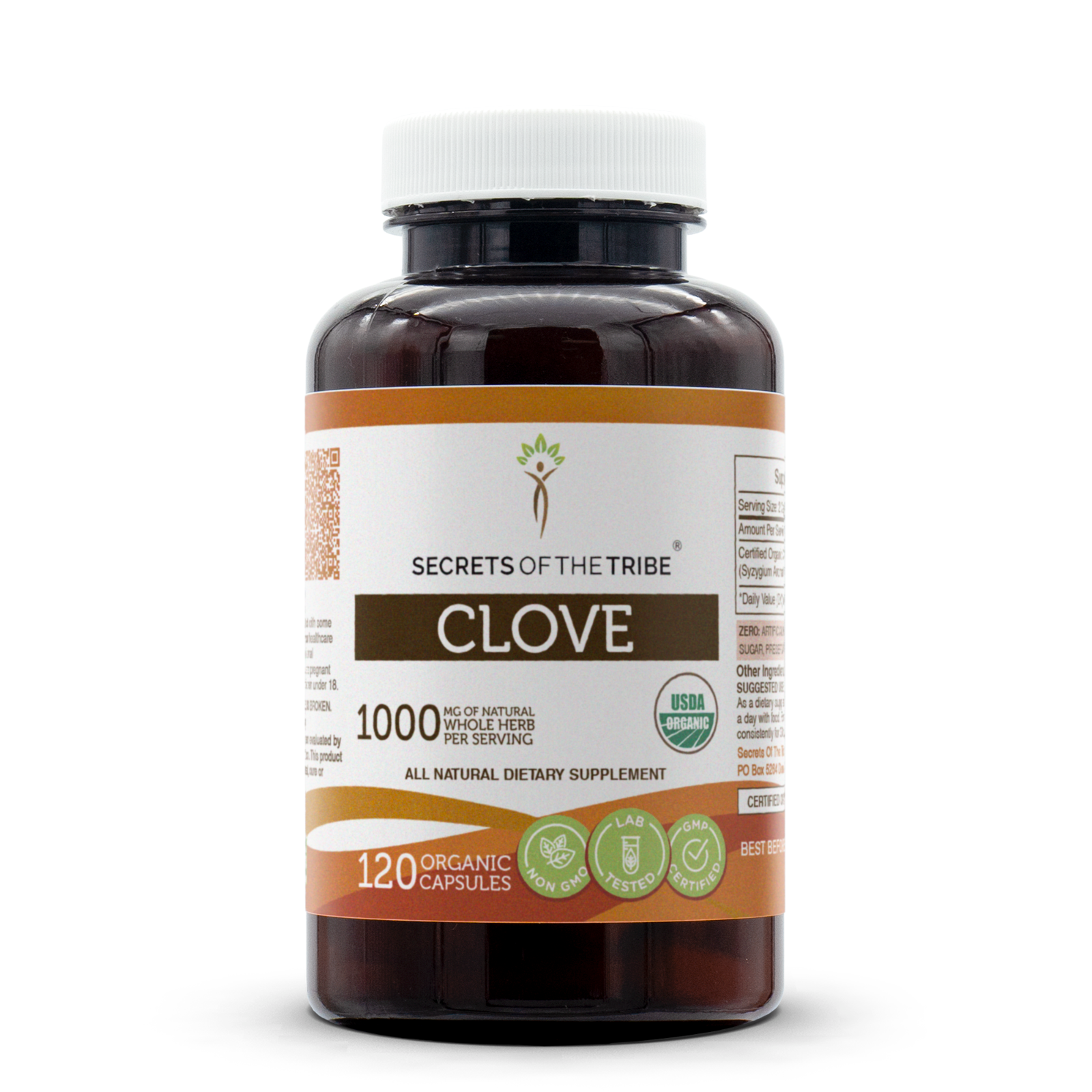 Secrets Of The Tribe Clove Capsules, 500 mg