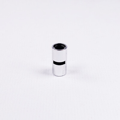 Custom Chrome Silver Pin Connector Round 2L, Compatible with LEGO 62462.