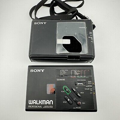 Sony Walkman Professional WM-D3 Cassette Player - PARTS OR REPAIR