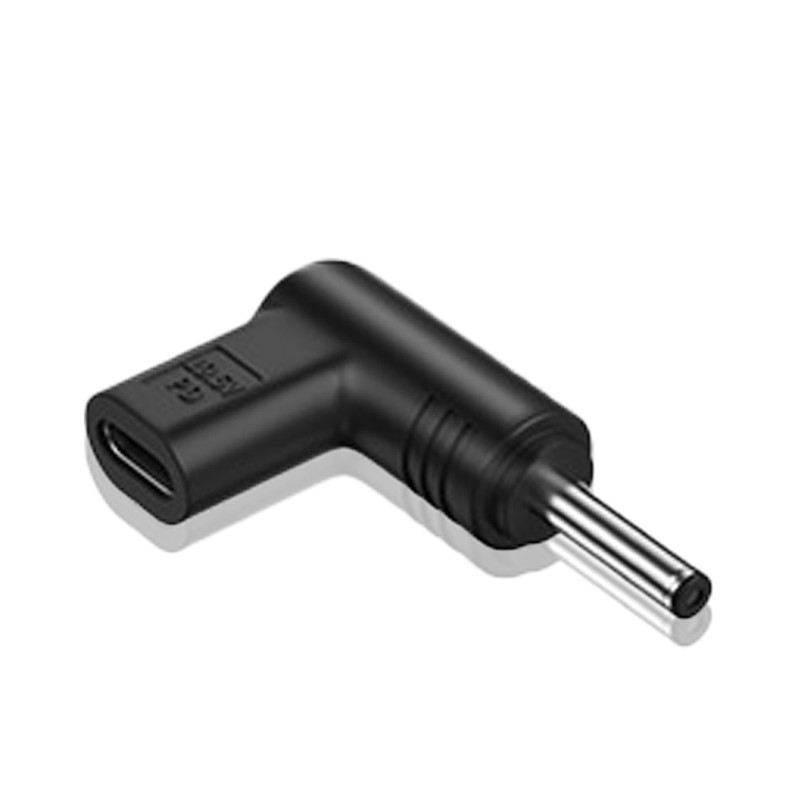 Power Charger Adapter USB Type-C Female to DC Male Plug 3.0-5.5 x 1.1-2.5 mm