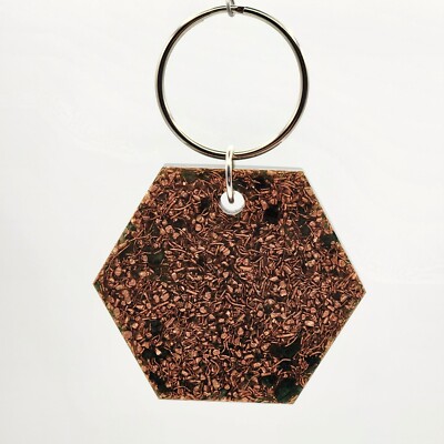 Comet Keychain Orgonite , Provides EMF Protection, And  Emotional Balance. 