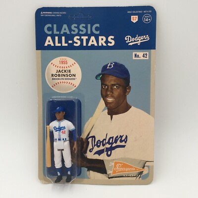 MLB Jackie Robinson Classic All-Stars #42 Figure Los Angeles Dodgers Super 7
