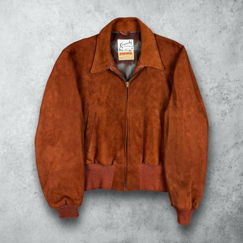 NOS Vintage 40s Kennedy Sportswear Suede Leather Jacket NOS Vintage 40s Kennedy Sportswear Suede Leather Jacket