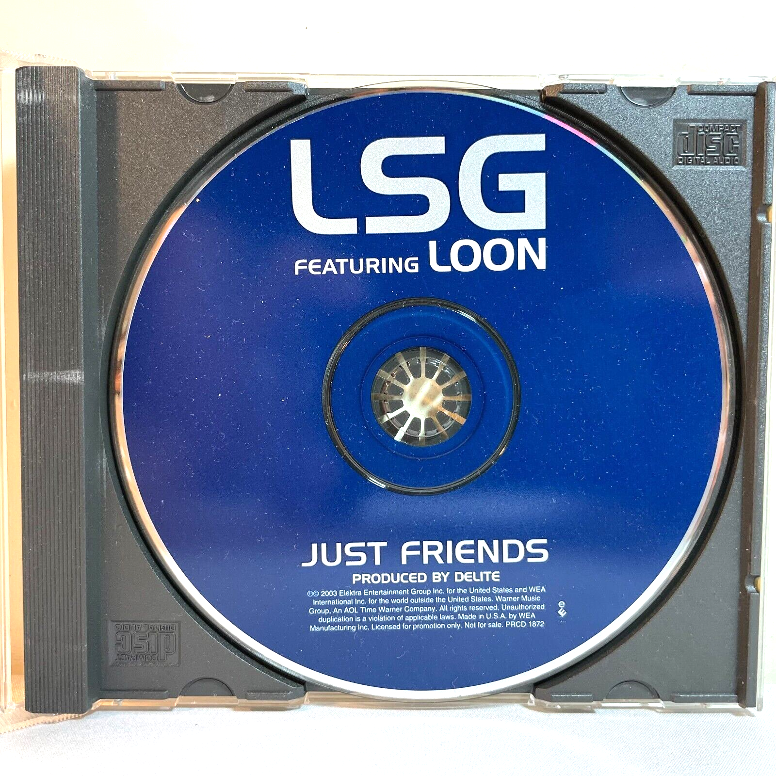 LSG: JUST FRIENDS feat. Loon (2003) CD Promo Single - R&B