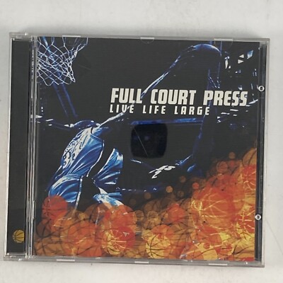 Full Court Press    Live Life Large Metalcore CD New Sealed
