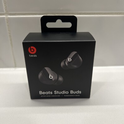 Beats by Dr. Dre Studio Buds Wireless Earbuds Black | MJ4X3LL/A BRAND NEW SEALED