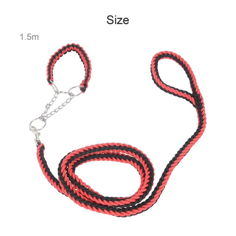 Dog Leads Pet Leash with Dogs Chain Coupler Splitter Strong Harness Puppy Collar Dog Leads Pet Leash with Dogs Chain Coupler Splitter Strong Harness Puppy Collar