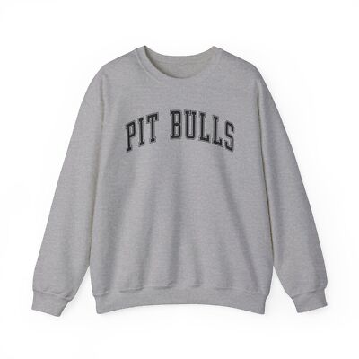 Pit Bull Dog Mom Mama Mother's Day Sweatshirt Gifts Crew Neck Shirt Long Men