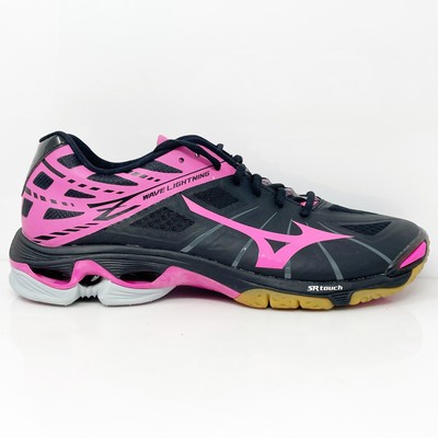 Mizuno Womens Wave Lightning Z 430186 9013 Черные кроссовки для бега Размер 13