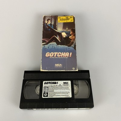 GOTCHA (VHS, 1985) ANTHONY EDWARDS LINDA FIORENTINO USED