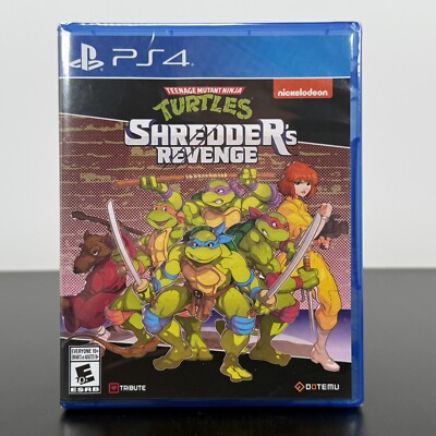 Teenage Mutant Ninja Turtles Shredder's Revenge (PlayStation 4/PS4) - NEW SEALED