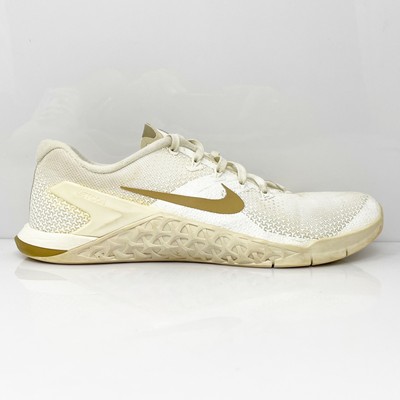 

Nike Womens Metcon 4 AV2141-120 Белые кроссовки кроссовки размер 9,5, Белый, Metcon 4