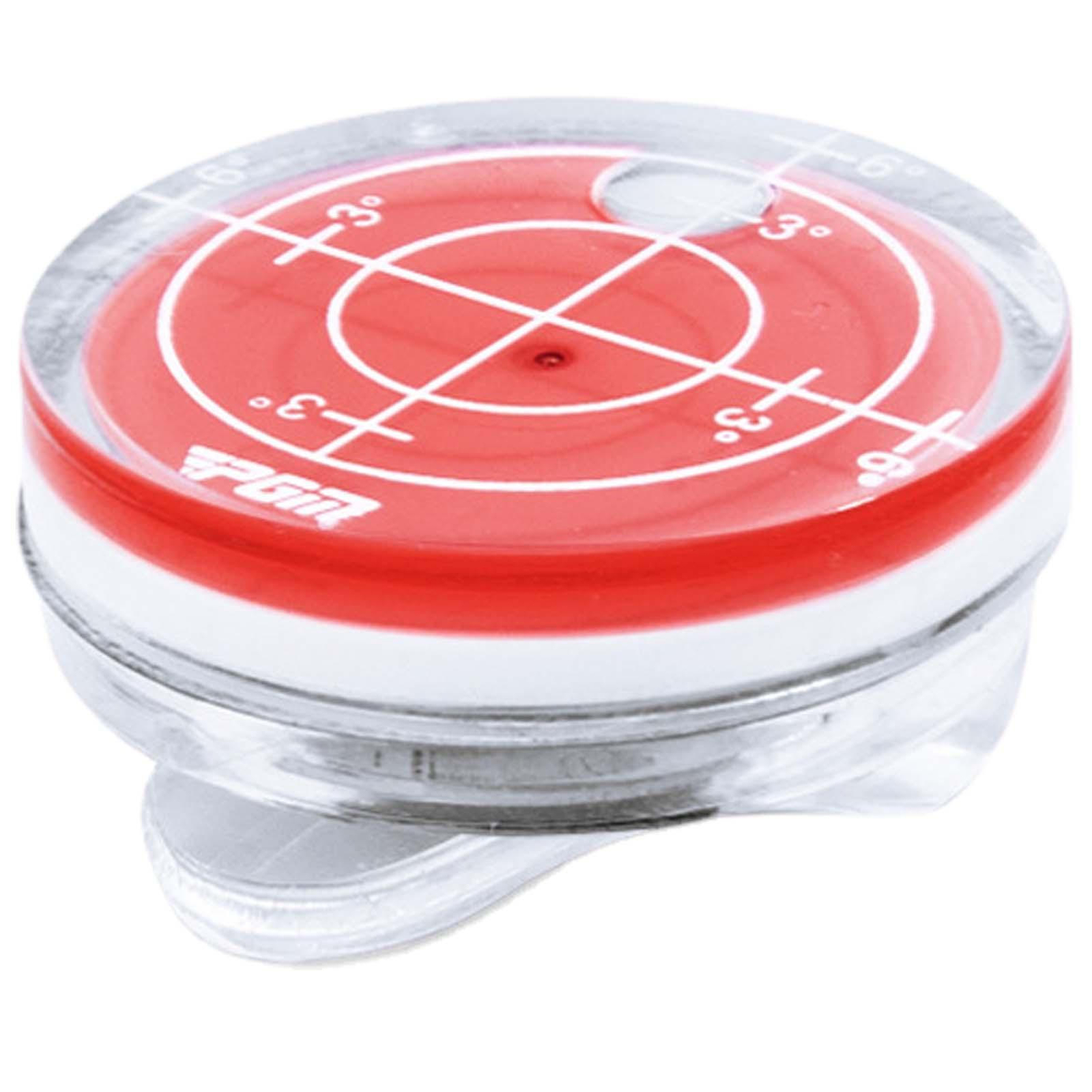 Golf Level Golf Marker Hat Clip Putting Reader for Golf Ball Precise Putting Aid